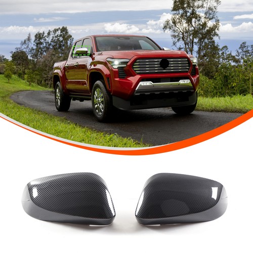 ABS Carbon Fiber Exterior Rearview Mirror Cover Trim For Toyota Tacoma 2024+ - Bild 3 von 15