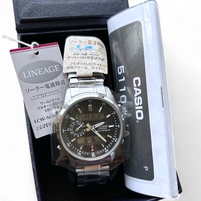 カシオ腕時計　CASIO LINEAGE LCW-M300D-1AJF LINEAGE カシオ リニエージ 電波ソーラー 電波時計 メンズ CASIO LCW