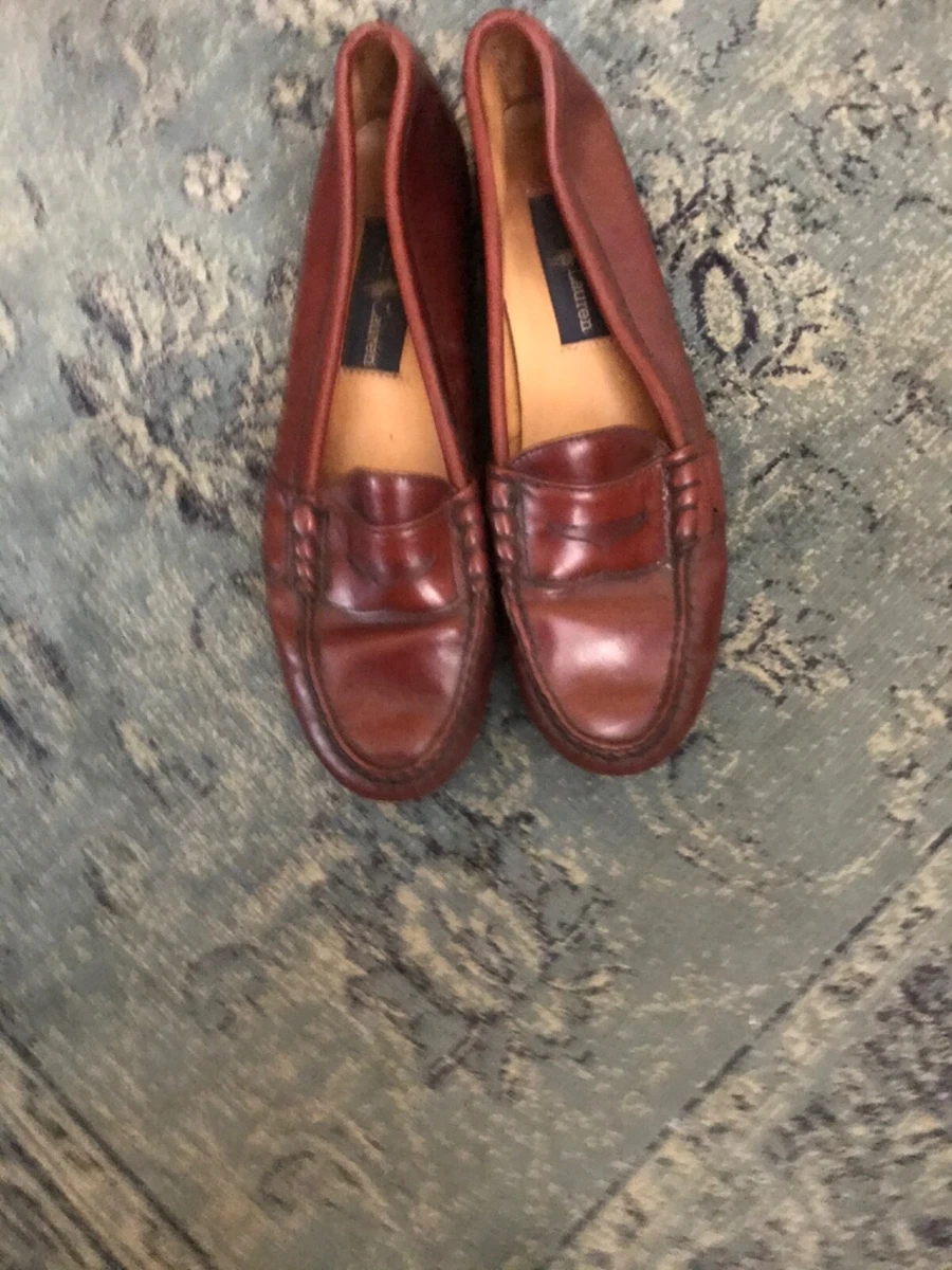 Ralph Lauren Women s Leather Penny Loafers Size 10 AA eBay