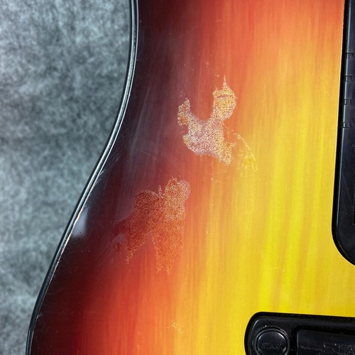 Guitar Hero PS3 Starburst Controller Wireless 95451.805 Rosso Ottano *No Dongle* - Foto 3 di 13