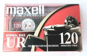 Maxell UR120 120 Minutes Audio Cassette Tapes