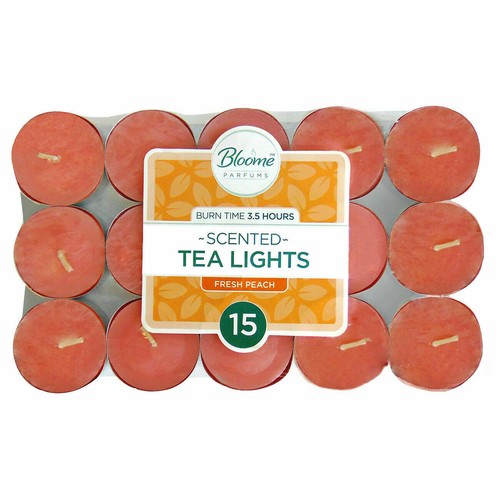 Candele luci da tè profumate 15pk varietà di profumi 3,5 ore tempo di combustione Regno Unito - Foto 3 di 7