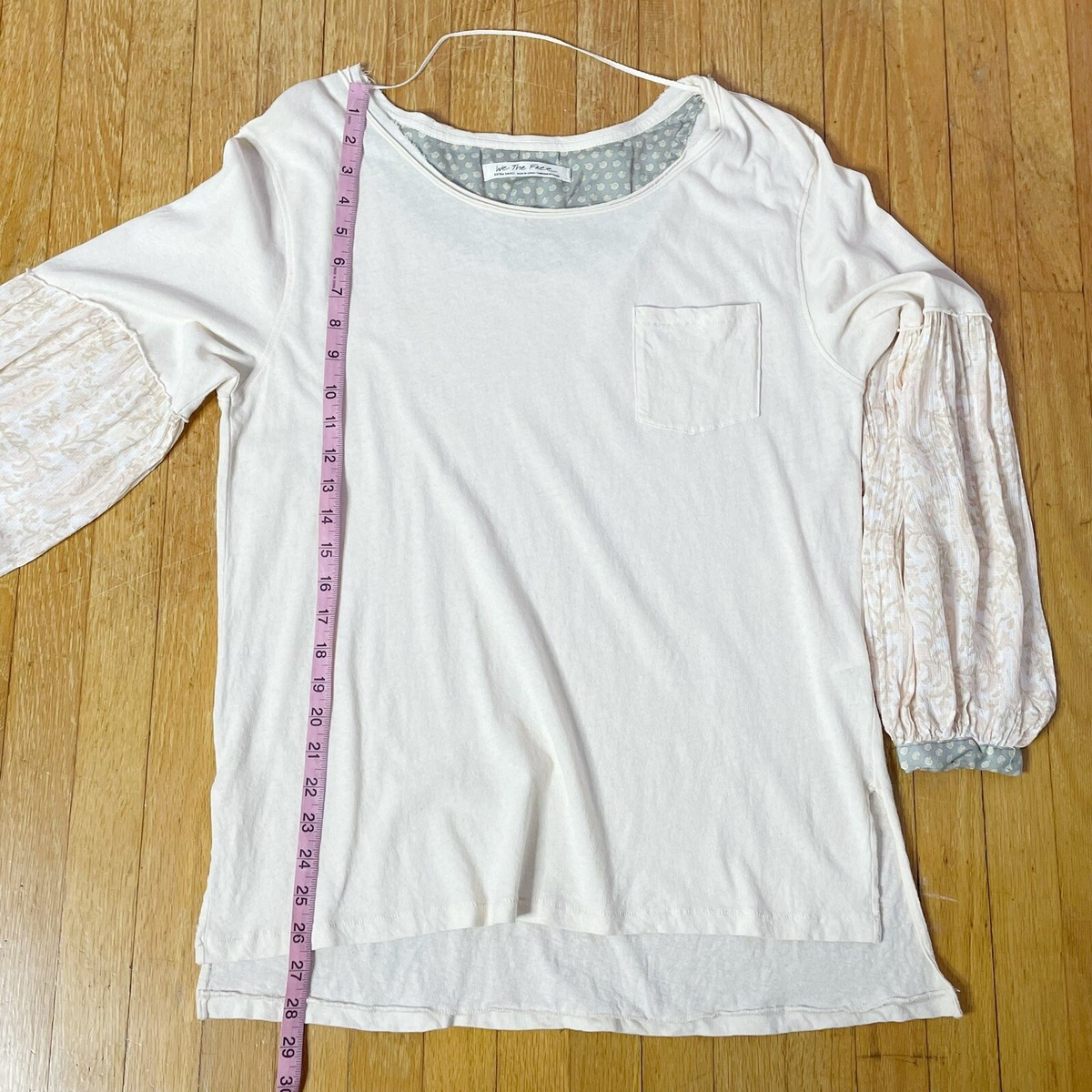 FREE PEOPLE Jade Long Sleeve Top Womens XS | eBay