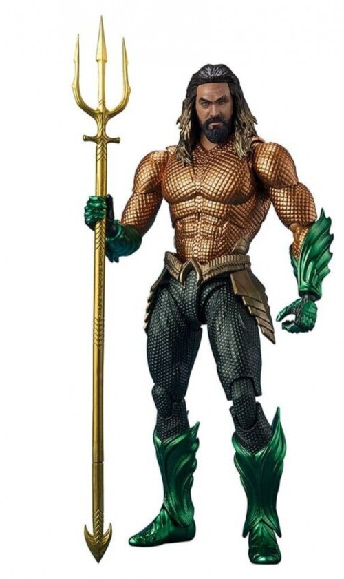 Dc Jason Momoa Aquaman Lost Kingdom S.H. Figuarts Action Figure Bandai Tamashii