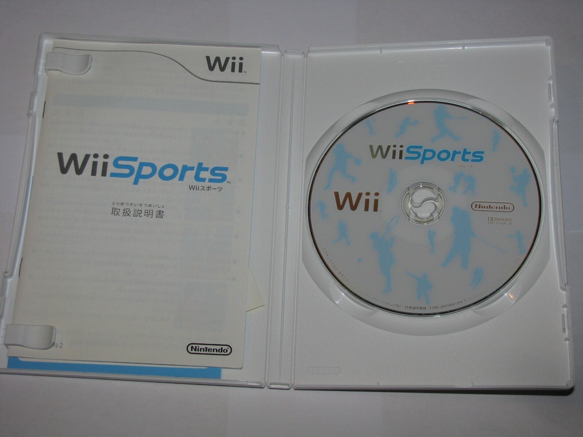 Wii Sports (Japanese version, region locked) Nintendo Wii Japan