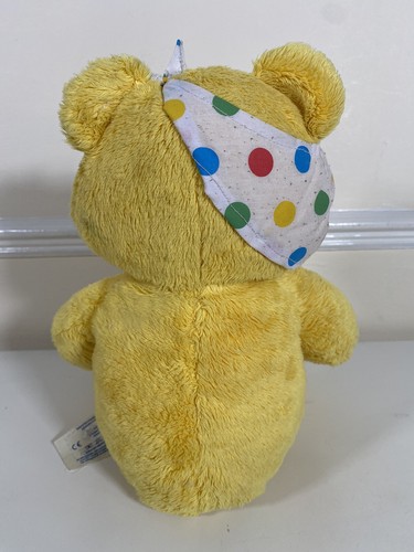 Build A Bear Pudsey Bear Soft Toy Children In Need Yellow - Picture 5 of 6