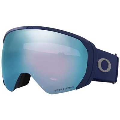 New Oakley Flight Path Large Navy w Prizm Sapphire Snow Goggle!