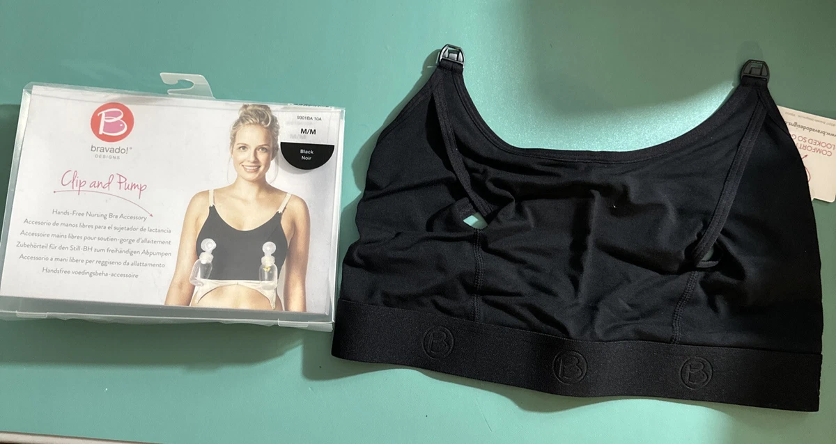 Bravado Designs Clip And Pump Hands Free Nursing Bra Accessory Store