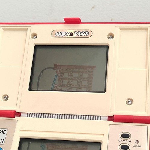 NINTENDO GAME AND & WATCH Mickey & Donald Multi Screen 1983 Direct From JP Rare - Picture 5 of 7