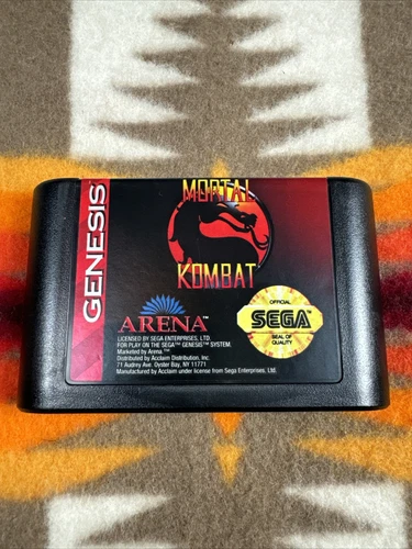 Mortal Kombat (Sega Genesis, 1993) Video Game Vintage
