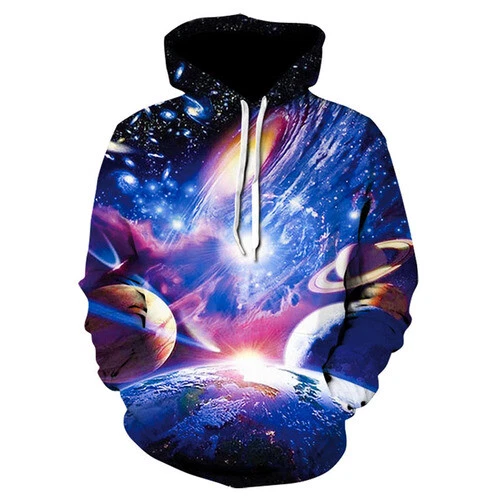 Space galaxy hoodie sales
