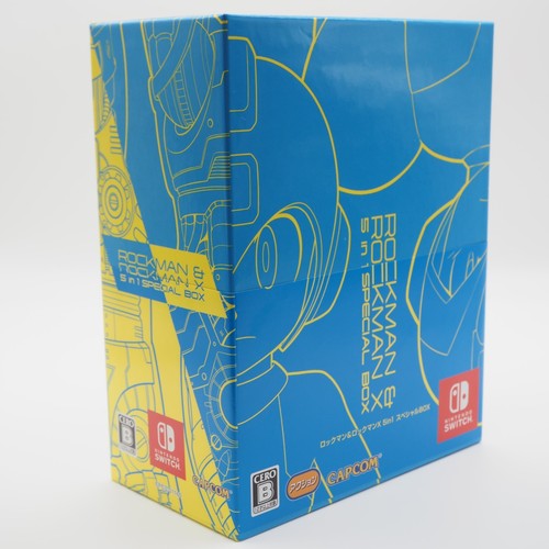 [EXC] Nintendo switch Rockman & Rockman X 5in1 Special BOX Mega Man Tested - Picture 23 of 23