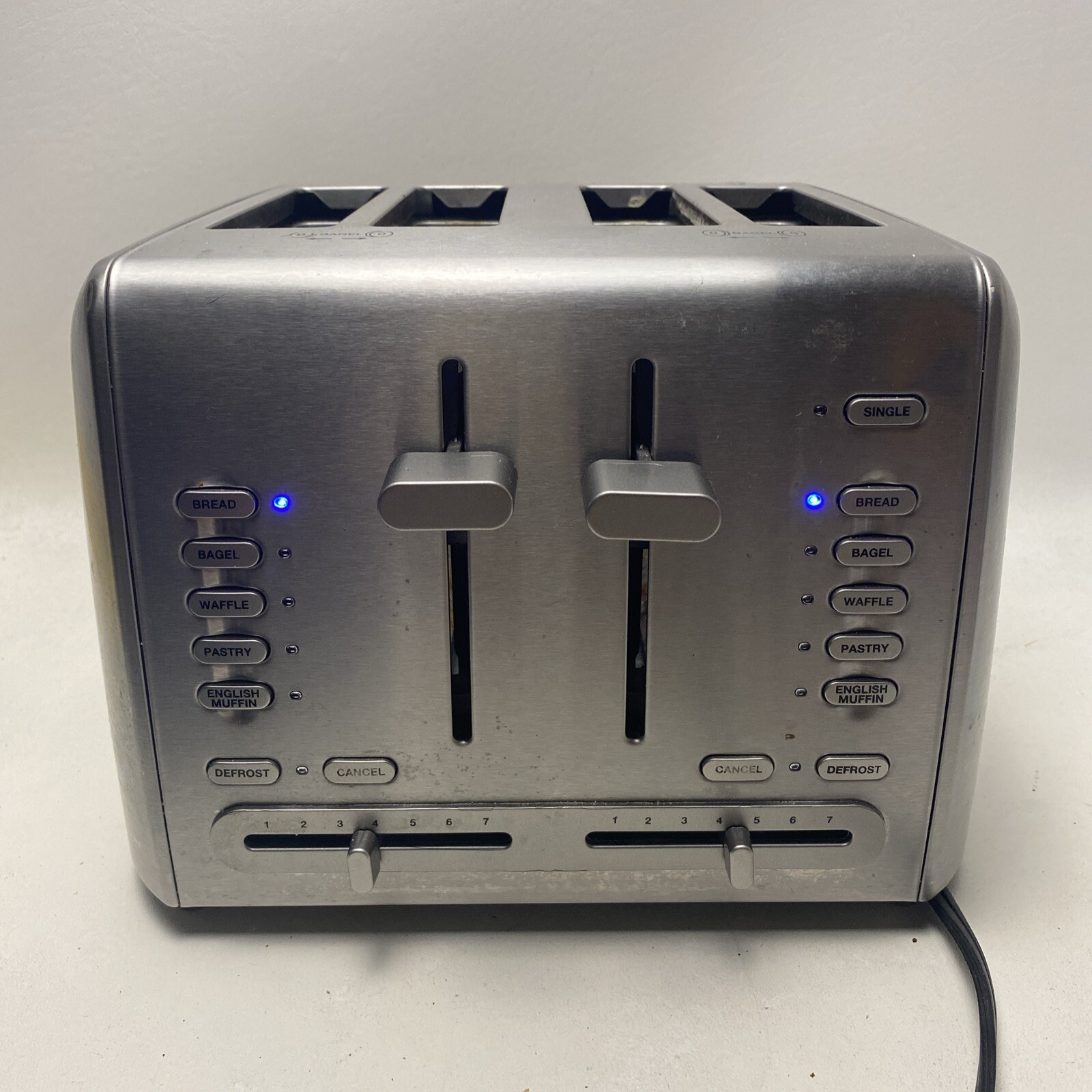 Toaster Cuisinart RBT1350PC 4 Slice Stainless Steel Bagel,Bread,Waffle