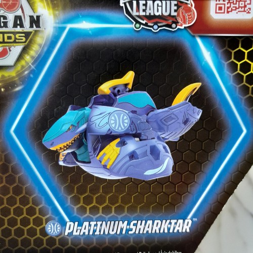 Bakugan Legends Sharktar Platinum Series True Metal Bakugan 2 BakuCores Gate ... - Picture 2 of 5