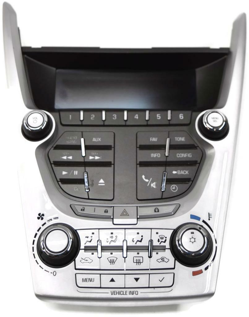 2010-2012 CHEVROLET EQUINOX DASH RADIO CLIMATE CONTROL