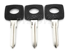 3x Key Blank For Mercedes Benz 240d 300d 300cd 300sc 300td Mb41p W123 Hu36p W123