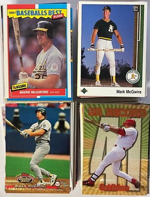 Mark McGwire Baseball Cards **You Pick**  A's/Cardinals. Rev 5/28