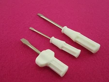 BROTHER SEWING MACHINE & SERGER, OVERLOCK 3 PIECE SCREW DRIVER SET, NEW!!! 