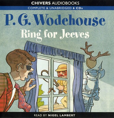 Ring for Jeeves - P.G. Wodehouse - Unabridged Audiobook -  6CDs - Chivers