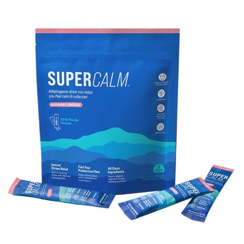 Supercalm Powdered Drink Mix Supplements Relaxation & Focus No Sugar Hot D9 - Picture 12 of 17