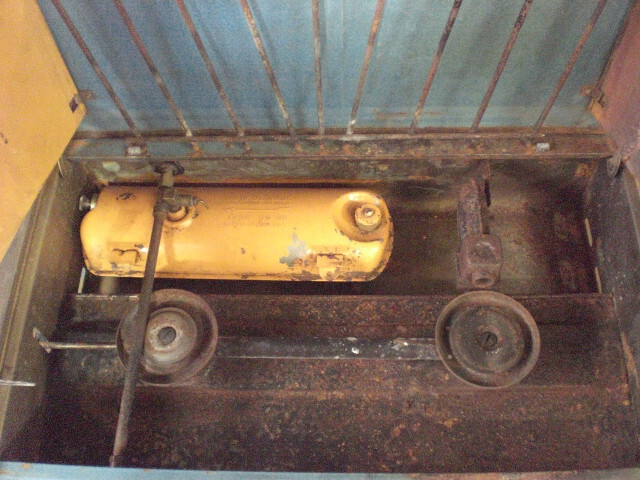 Vintage 1967 Sears Model 72312 Burner Camp Stove Blue for sale
