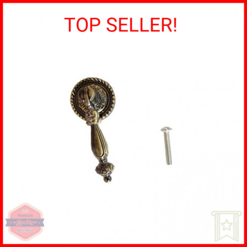 Chris.W 4 Pack Antique Style Bronze Metal Drawer Tear Drop Cabinet Decorative Pu - Picture 2 of 2