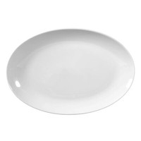 Seltmann Weiden Rondo/Liane Weiß 007 Uni Beilagenplatte Oval 31 Cm Servierplatte