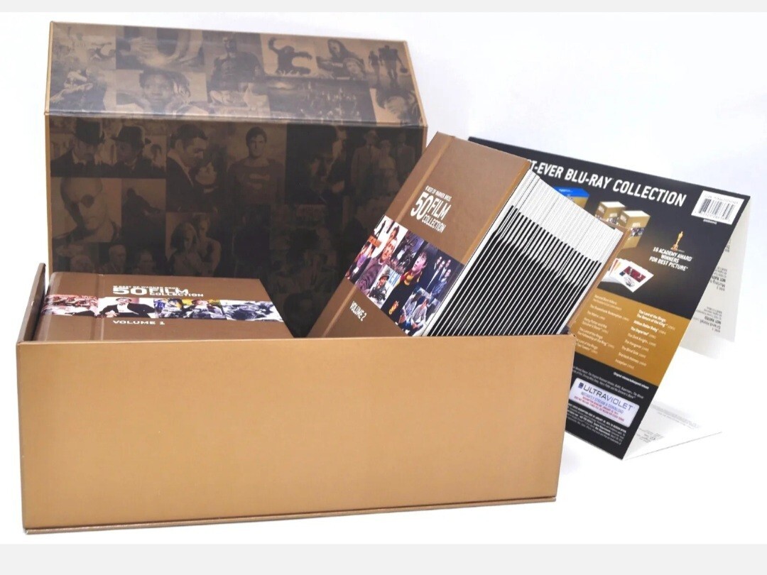 WARNER 50Film Collection Bluraydisk 54枚組 Best of Warner