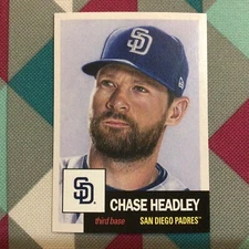 2018 Topps Living set Chase Headley #24 Padres 1953 design only 6752 made