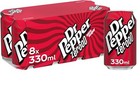 Dr Pepper Zero 8 x 330ml  (Fast & Free Shipping uk)