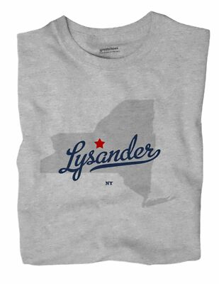 Lysander New York NY T-Shirt MAP