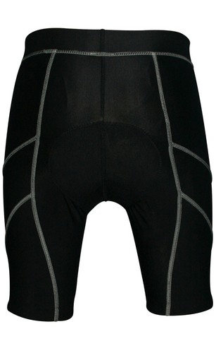 Men Bicycle Biking 3D DI-Molded Padded High Waist Summer Cycling Shorts 6 Panel - Picture 17 of 21