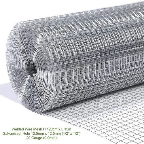Welded Wire Mesh Galvanised Garden Universe Wire 9 Sizes Fence Chicken Rabbit - Picture 111 of 122