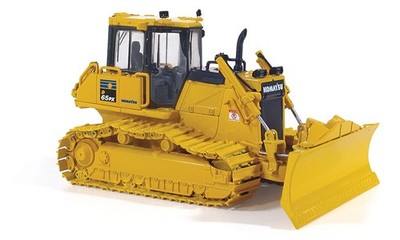 First Gear 1/50 Scale Komatsu D65Px-17 Bulldozer, Pre-Painted Diecast Model, Fg5