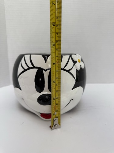 Mickey & Minnie Mouse Disney Mini Vintage Ceramic Planter Tumbler Painted - Picture 3 of 7