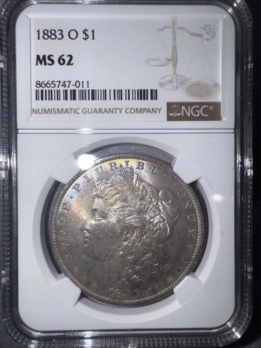 1883-O Morgan Silver Dollar MS62 New Orleans