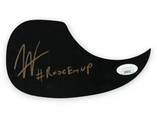 Austin Webb Signed Autographed Guitar Pickguard "#RaiseEmUp" JSA CE46743