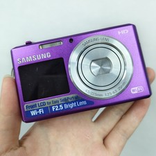 Samsung DV150F Digital Camera 16.2MP 5x zoom Dual LCD Screen English Tested