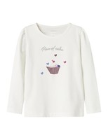 Name It MäDchen Nmfnetta Ls Top Cloud Dancer GrößE