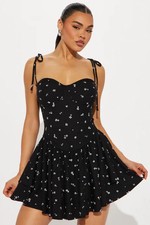 Fashion nova Sydney Floral Mini Dress Medium NEW