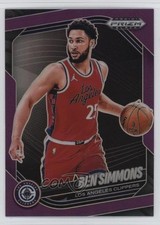 2024-25 Panini Prizm Black Purple Prizm 7/99 Ben Simmons #153 0us8