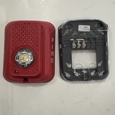 System Sensor SRLED Fire Alarm Strobe Wall Red New No Box E43