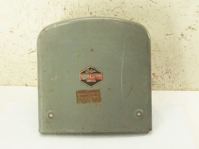 Vtg Atlas 9360 10'' band saw Upper top Front cover guard