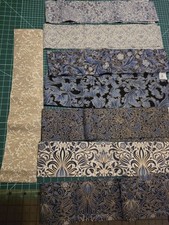 jelly roll fabric 40 2.5 strips lot. Free Pattern- BENARTEX MOVEMENT IN SQUARES