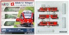 NGauge KATO (Kato) 10-1273 RhB ABe8/12 (Allegra) 3-car set 2014 lot 【A´】...