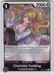 Charlotte Pudding OP12-071 Rare Foil Legacy of the Master One Piece TCG