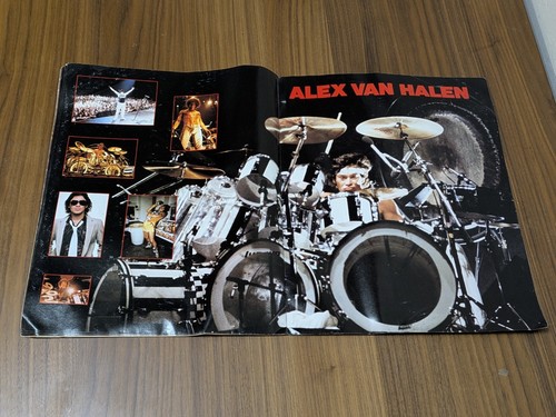 Vintage Concert Program Book Van Halen Live 1982 Hide Your Sheep Tour Booklet - Picture 12 of 15