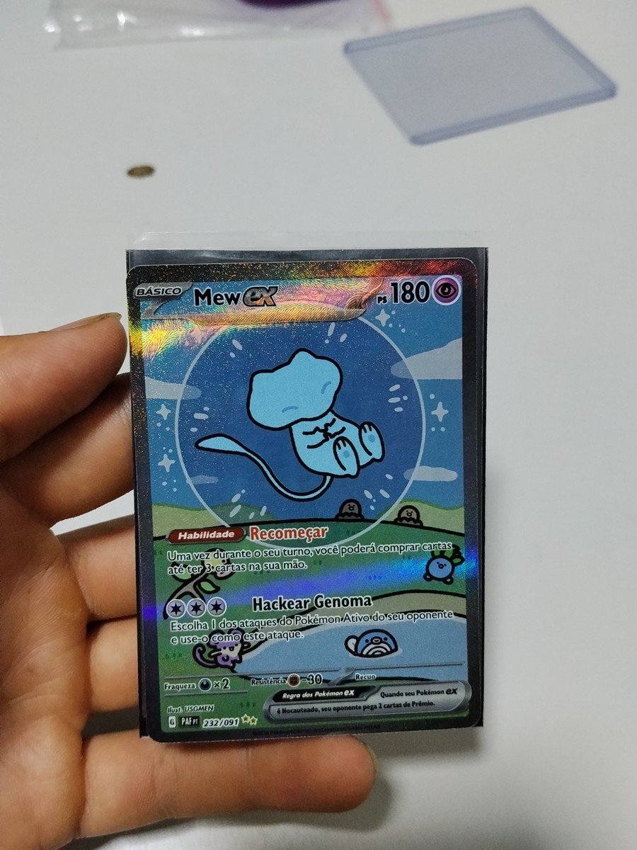 Mew ex 232/091 SV: Paldean Fates Holo for sale online | eBay