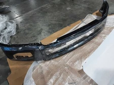 Used Front Bumper Face Bar Agate Black For Ford F-150 F150 2018-20 W/Fog Hole