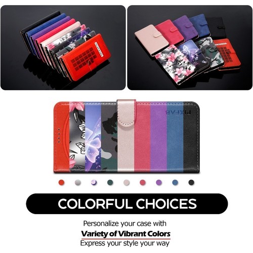 Étui Pour Samsung Galaxy A26 5G, Portefeuille Cuir Magnétique Clapet Pied Coque - Photo 9 sur 20